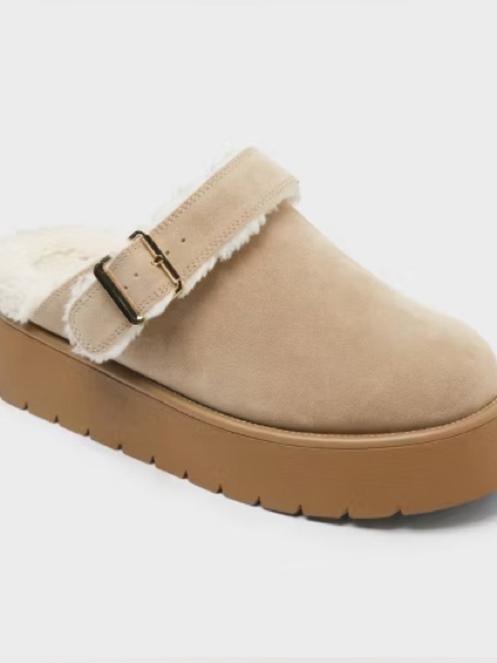 Wild Fable Women’s Freda Convertible Clog Slippers Tan Size 8